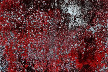 Duvar dokusu arkaplanı eski boyayla soyulmuş 