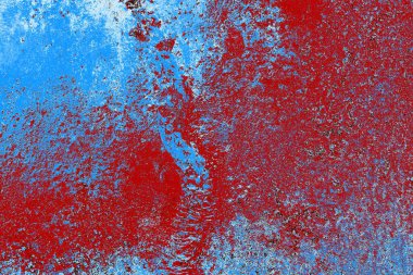 Çizik ve çatlaklarla metal doku