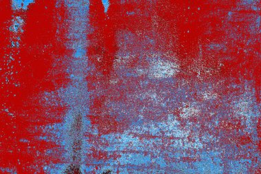 Çizik ve çatlaklarla metal doku