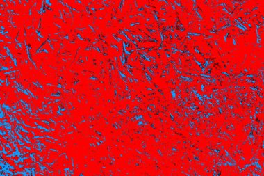 Kırmızı ve mavi renkli grunge duvar dokusu arkaplanı