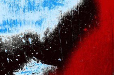 Duvar dokusu arkaplanı eski boyayla soyulmuş 