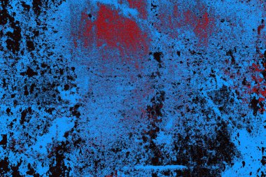 Çizik ve çatlaklarla metal doku