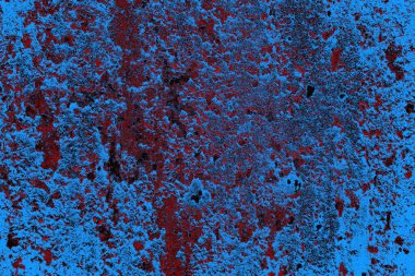 Çizik ve çatlaklarla metal doku