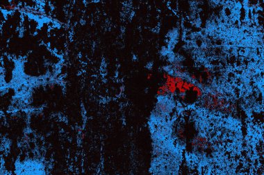 Çizik ve çatlaklarla metal doku