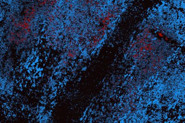 Çizik ve çatlaklarla metal doku