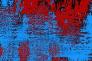 Çizik ve çatlaklarla metal doku