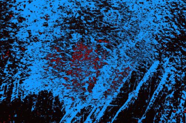 Çizik ve çatlaklarla metal doku