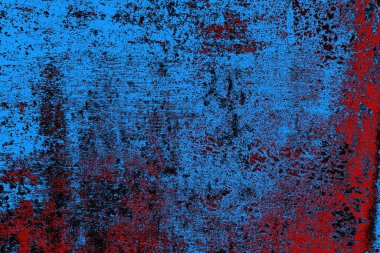 Çizik ve çatlaklarla metal doku