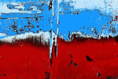 Çizik ve çatlaklarla metal doku