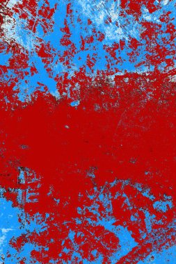 Çizik ve çatlaklarla metal doku