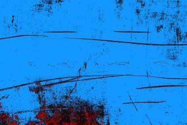 Çizik ve çatlaklarla metal doku