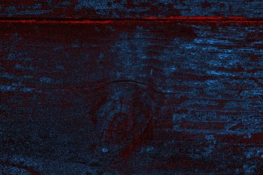 Kırık tarih arkaplanı olan kırmızı, mavi ve siyah grunge duvar