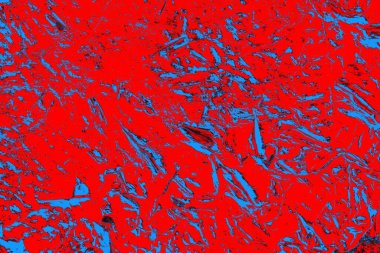 Kırmızı ve mavi renkli grunge duvar dokusu arkaplanı