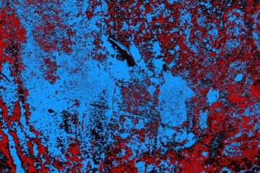 Çizik ve çatlaklarla metal doku