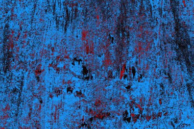 Çizik ve çatlaklarla metal doku