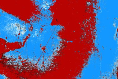 Çizik ve çatlaklarla metal doku