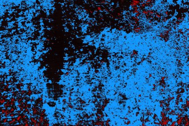 Çizik ve çatlaklarla metal doku