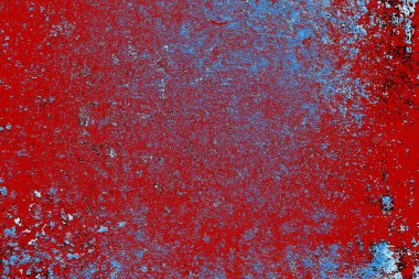 Duvar dokusu arkaplanı eski boyayla soyulmuş 