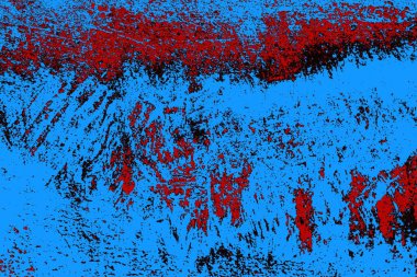 Çizik ve çatlaklarla metal doku