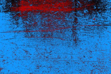 Çizik ve çatlaklarla metal doku