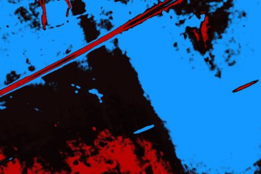 Çizik ve çatlaklarla metal doku