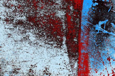 Çizik ve çatlaklarla metal doku