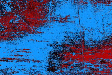 Çizik ve çatlaklarla metal doku