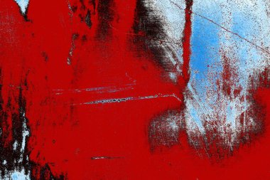 Çizik ve çatlaklarla metal doku