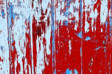 Çizik ve çatlaklarla metal doku