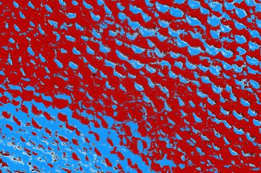 Duvar dokusu arkaplanı eski boyayla soyulmuş 