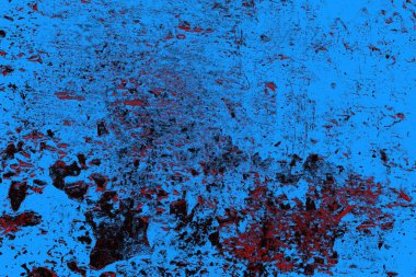 Çizik ve çatlaklarla metal doku