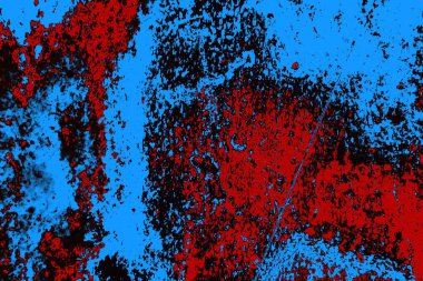 Çizik ve çatlaklarla metal doku