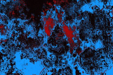 Çizik ve çatlaklarla metal doku