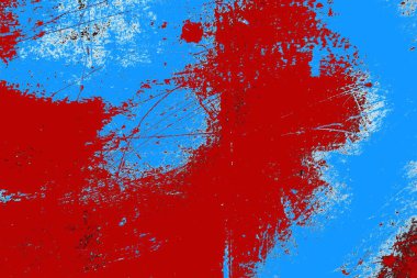 Çizik ve çatlaklarla metal doku