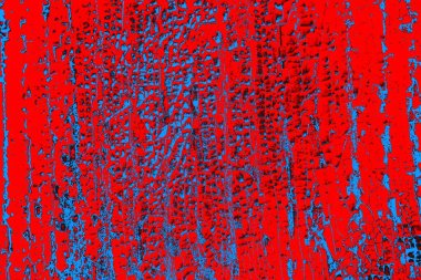 Kırmızı ve mavi renkli grunge duvar dokusu arkaplanı
