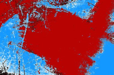 Çizik ve çatlaklarla metal doku