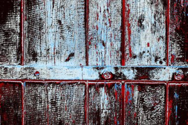 Eski tahta ahşap duvar arka planı. Eski ahşap dokusu. Yıpranmış odun parçası..