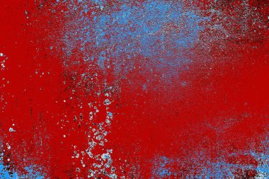 kırmızı, mavi ve siyah grunge duvar dokusu arkaplanı