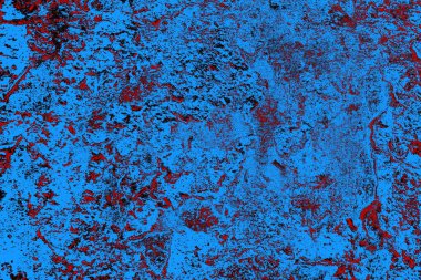 Çizik ve çatlaklarla metal doku