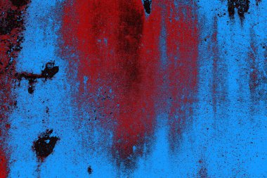 Çizik ve çatlaklarla metal doku