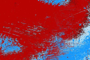 Çizik ve çatlaklarla metal doku