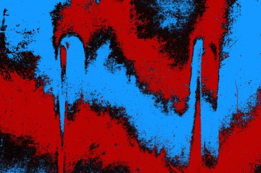 Çizik ve çatlaklarla metal doku