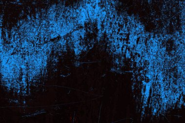 Koyu renkli ses, çatlak ve arkaplanı su sıçratan grunge duvar dokusu