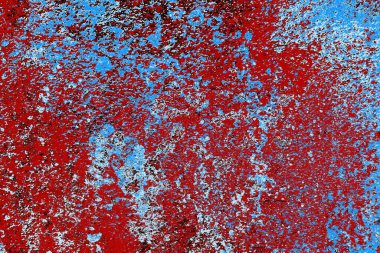 kırmızı, mavi ve siyah grunge duvar dokusu arkaplanı
