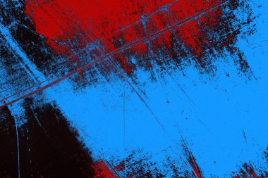 Çizik ve çatlaklarla metal doku