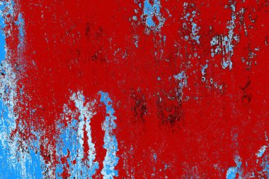 Çizik ve çatlaklarla metal doku