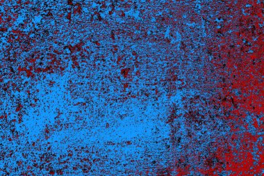 Çizik ve çatlaklarla metal doku