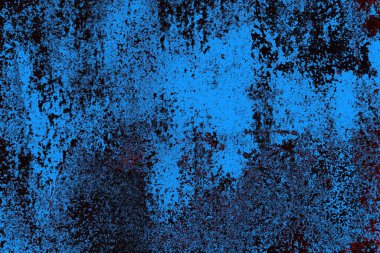 Çizik ve çatlaklarla metal doku