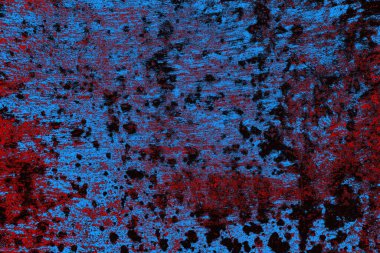 Çizik ve çatlaklarla metal doku