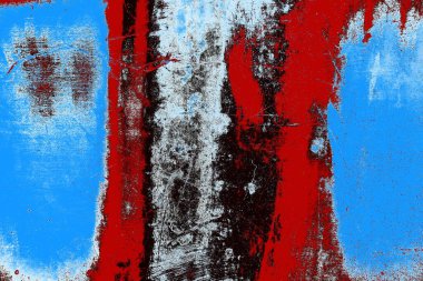 Çizik ve çatlaklarla metal doku